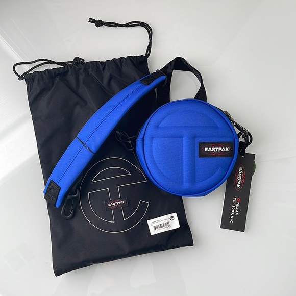 Telfar Handbags - NWT Authentic Eastpak x Telfar Painters Tape Blue Circle Bag